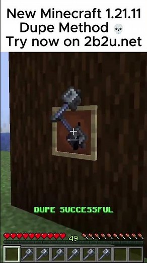 New Minecraft 1.21.11 Dupe #2b2t #anarchy #minecraft