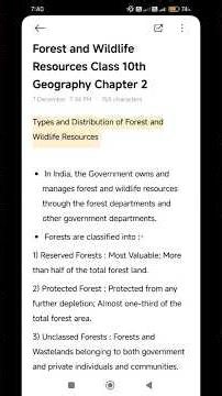 Class 10th Geography Chapter 2