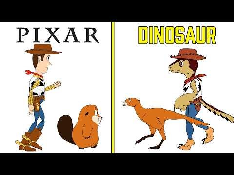 What if PIXAR characters were DINOSAURS 🦖🦕