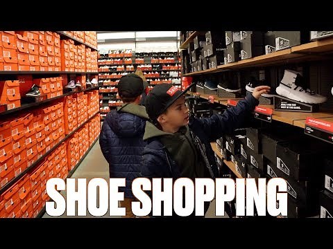 SHOPPING FOR SHOES | BUYING FIRST PAIR OF BASKETBALL SHOES | SNEAKER SHOPPING