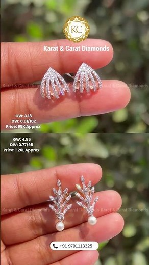 Diamond earring 💎✨