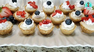 688K views · 7.1K reactions | MINI CHEESECAKES SIN HORNO! | Nena Postres | Facebook