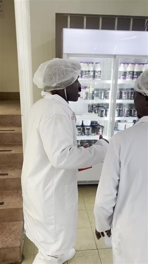 From factory floors to open farms, we didn’t just talk quality we invited @flaqo411 and @bonnkewest to see it. Meeting the farmers behind our milk, understanding their process, and seeing the care that starts long before it reaches your glass. It’s quality manenoz. From grass to glass😌👌 #CowWhisperer #NgombeManenoz #QualityManenoz