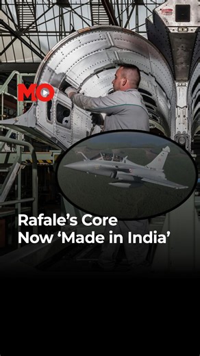 718K views · 18K reactions | For the first time ever, Rafale fighter jet fuselages will be manufactured outside France- and that too, right here in India. French aerospace giant Dassault Aviation has partnered with Tata Advanced Systems Limited to produce complete Rafale fuselages in Hyderabad for both Indian and global markets. #RafaleInIndia #MakeInIndia #AtmanirbharBharat #Rafale #Defence #India #DassaultAviation #RafaleJets #France #News | Mo.Of.Everything | Facebook
