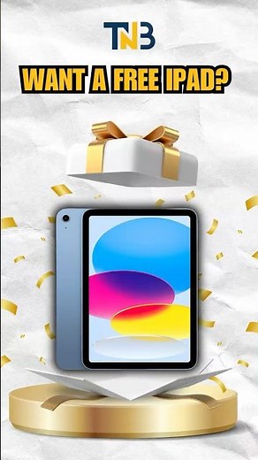 Want a Free iPad? Here's How!