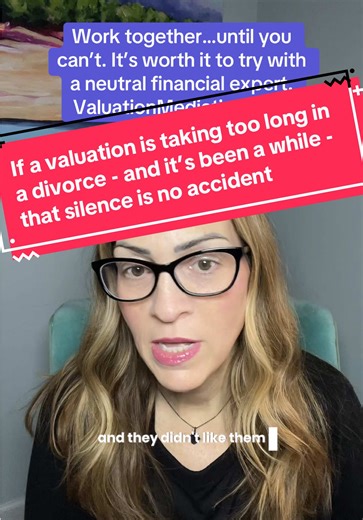 ANCHOR THE DEAL - THE SILENT VALUATION PATTERN in #divorce If a business valuation hasn’t surfaced in a divorce - and it’s been a while - that silence is rarely accidental. More often than not, the valuation already exists. The number just wasn’t liked. So it stayed unwritten. Undisclosed. Unofficial. This is a common closed-system tactic: delay the valuation, negotiate without it, and hope uncertainty becomes leverage. But silence around value is still information. Anchoring the deal changes th