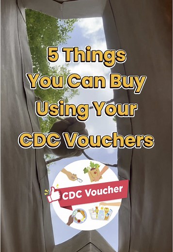 Need some inspo on what you can use your CDC Vouchers on? Watch on for more! #ICYMI: All Singaporean households can claim the May tranche of CDC Vouchers - worth $500 to help with daily expenses. The CDC Vouchers will be allocated equally between participating hawkers and heartland merchants, and participating supermarkets. You can visit go.gov.sg/cdcv and log in with your Singpass to claim the vouchers. Do note that Government officials will never ask you to transfer money, or disclose bank log