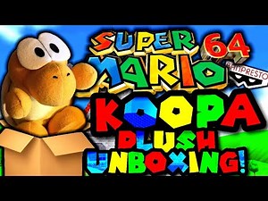 MLPB - Banpresto Super Mario 64 KOOPA Plush Unboxing!