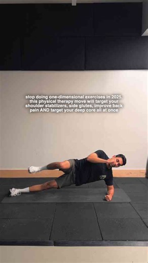 Improve your deep core, side glutes & shoulder stabilizers