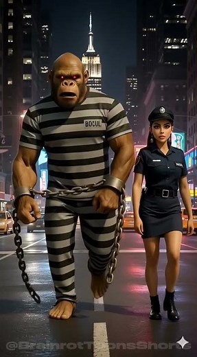 The FBI is ARRESTING all BRAINROTS! 🚨🚔 #ballerinacappuccina #brainrot #funny #tralalerotralala