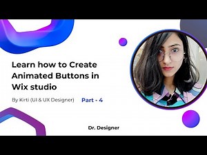 How to create Animated Buttons in Wix Studio