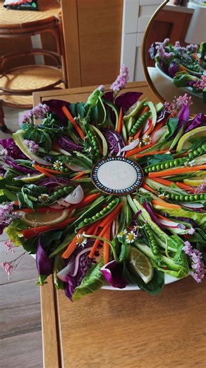 ‏Dip platter 🌱 #summerrecipes #abirzkitchen #healthyrecipes