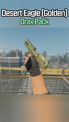 Drax Pack - Desert Eagle Golden | #bonelab #vr #draxpack