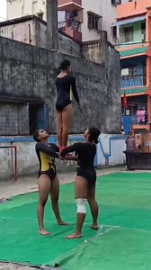 8.1K views · 111 reactions | Acrobatics Trio露 . . #acrobatics #TRIOworks #Amazing #gymnastics #performance @ [8683607431750505:49210:@highlight] | Buddhadeb Debnath | Facebook