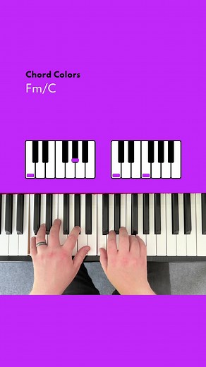 Explore Chord Colors: C, C7sus4, F/C, Fm/C