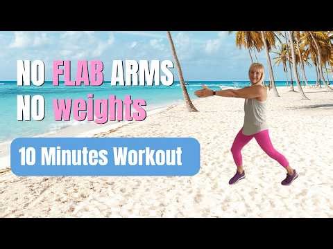 Toned Arms in 10 minutes | No Flabby Arms Workout | No Weights