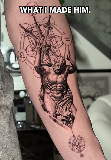 Greek Mythology Tattoo Ideas and Inspirations