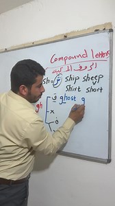 الحروف المركبة compound letters in English | احمد صالح الاقرع