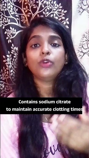 Why Blue Cap Tube is Used for Coagulation Tests? #mlthealthyvlogs #SodiumCitrate