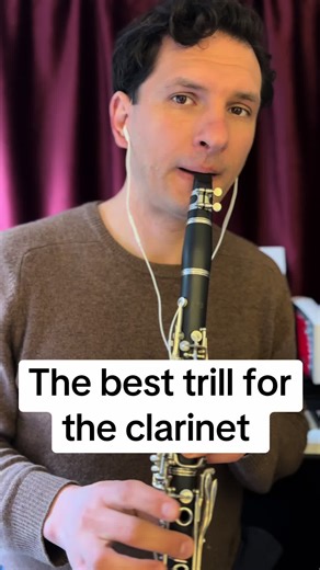A gorgeous little trill that works beautifully on the clarinet—as simple as 3 chromatic notes