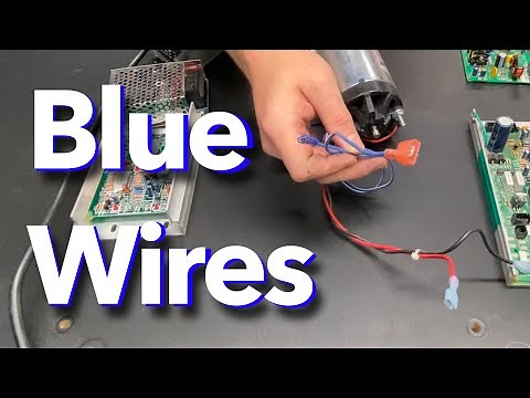 Hooking Treadmill Motor Blue Wires: SCR, MC60 and MC-2100 Treadmill Motor Controller Power Supply