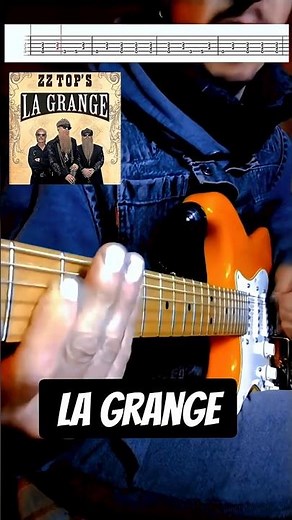La Grange riff with TAB. 🎸🔥