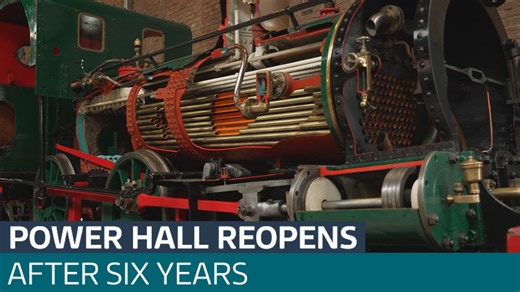 Manchester's Science and Industry Museum reopens iconic 'Power Hall' after six years - Latest From ITV News