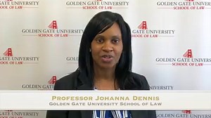 #GGULawIPWeek: Meet GGU Law Professor Johanna Dennis, Associate Director for Legal Writing & Research and IP Biotechnology expert! #ExpertFaculty #GGUIPLaw Professor Dennis has taught courses in legal writing, environmental law, patent law, and law and medicine. She has substantial practice experience in immigration law and has technical expertise in chemistry, molecular biology, and FDA regulation of clinical trials and product development. Learn more about Professor Dennis: http://www.ggu.edu/