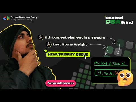 Heap / Priority Queue | Kth Largest & Last Stone Weight | Master DSA from Scratch