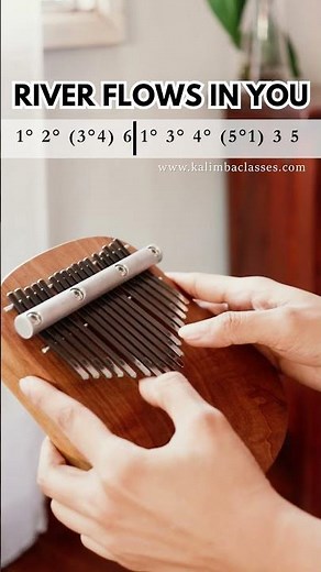 River Flows In You Kalimba Tutorial with Tabs