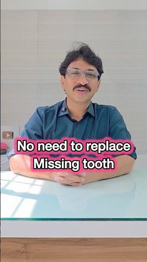 Never Replace missing tooth #MissingTooth #DentalEducation #OralHealth