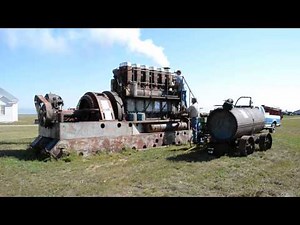 Enterprise DSG-36 Antique Diesel Engine Cold Start