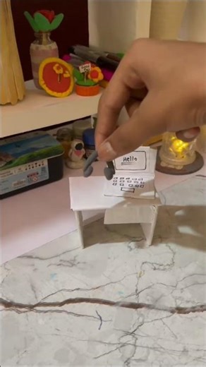 🎮 DIY Mini Gaming Setup ✨ | Cute & Creative Paper Craft #shorts #diy #craft