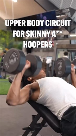 Phil Khosah 🇱🇸🤴🏽 on Instagram: "UPPER BODY CIRCUIT FOR SKINNY A** HOOPERS - - - #viral #basketball #nba #nbabasketball #basketballtraining #upperbody #lift #hooper #roadtonba #fyp #explore"