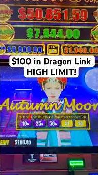 High Limit Dragon Link: $100 Spin at Yaamava Casino!