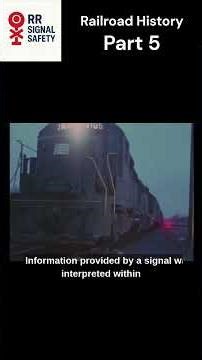 How Signal Design Fit Into Broader Rail Safety #train #history #railroad #railway #transportation