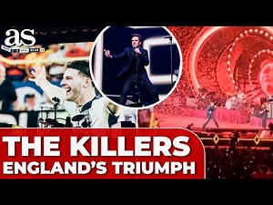 ENGLAND'S TRIUMPH supercharged by THE KILLERS' blazing 'Mr. Brightside' anthem at The O2!