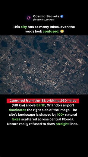 Orlando Looks Like Nature Forgot To Finish The Map 😳🌍 #short #viral #trending #orlando #florida