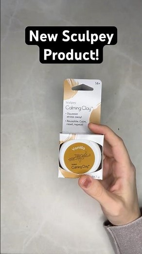 Sculpey made a new clay product! #newclay #artandcraft #stressrelief