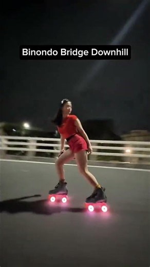 Paano Mag Downhill sa Binondo Bridge ang Skater? #nasiaeliz