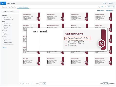 QuantStudio Design and Analysis 2 Video Tutorial - Create a New Plate File