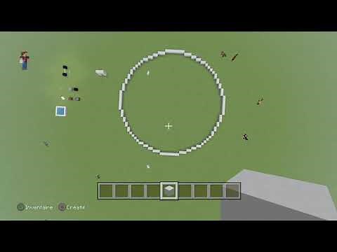 /MINECRAFT/ Comment faire un cercle parfait ?