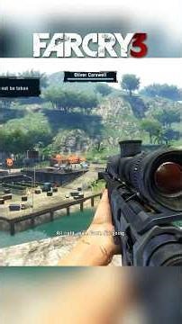 Far Cry 3 One Shot Sniper Kill #shorts