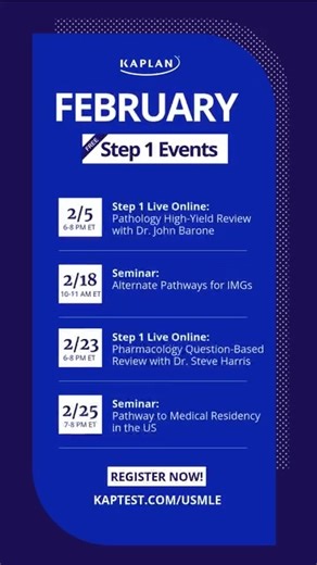 📌 Save the date for these upcoming events and reminders. Click the 🔗 in our bio to sign up. | Kaplan Health