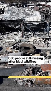 BREAKING NEWS: Mayor says 850 people still missing after Maui wildfires | New York Post