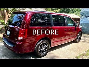 3” Lift Grand Caravan Before and After Photos
