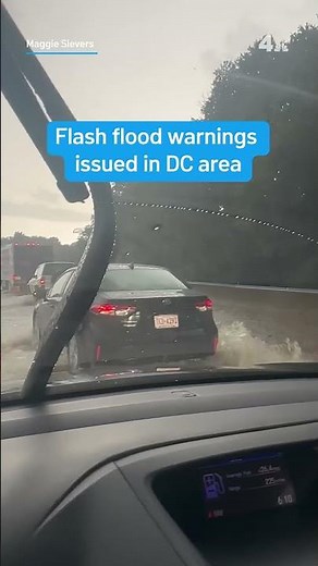Flash floods hit the DC area, video shows flooding on I-267 | NBC4 Washington