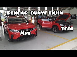 Proton X50 - Comparison bunyi enjin TGDI vs MPI.