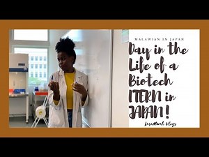 Internship in Japan. Day in the Life of a biotech intern.