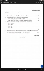 Question 44.1Use suitable examples to define Lewis acids and... | Filo